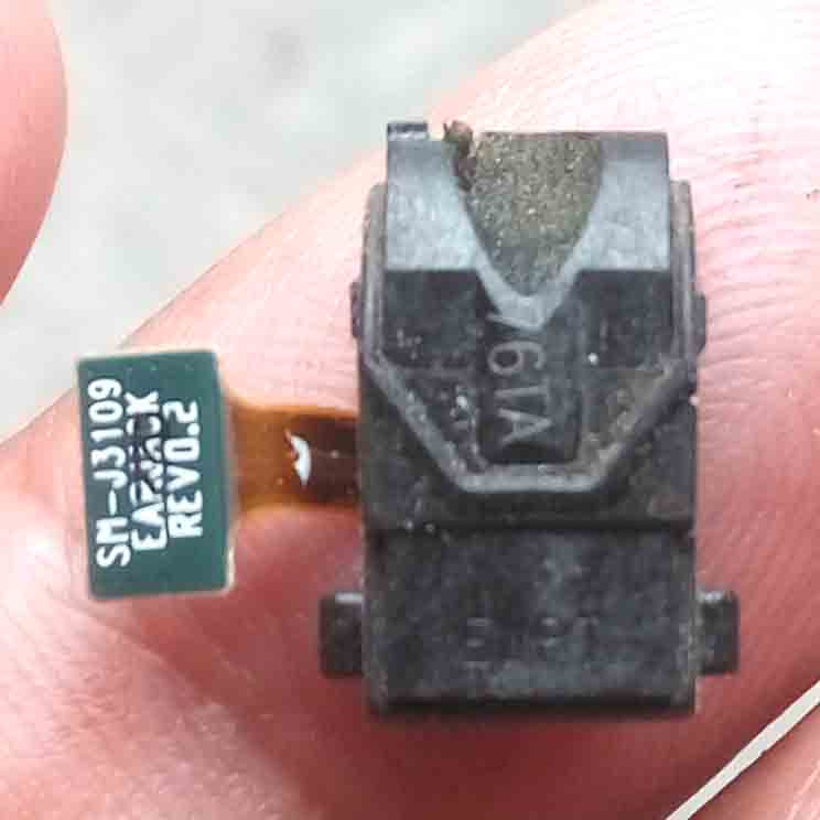 Flexible Jack Audio Original Samsung Galaxy J3 2016 J320G Fleksibel Audio Headset Samsung J3 SM J320