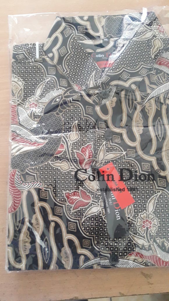 Baju Kemeja Batik Lengan Pendek Slimfit Original