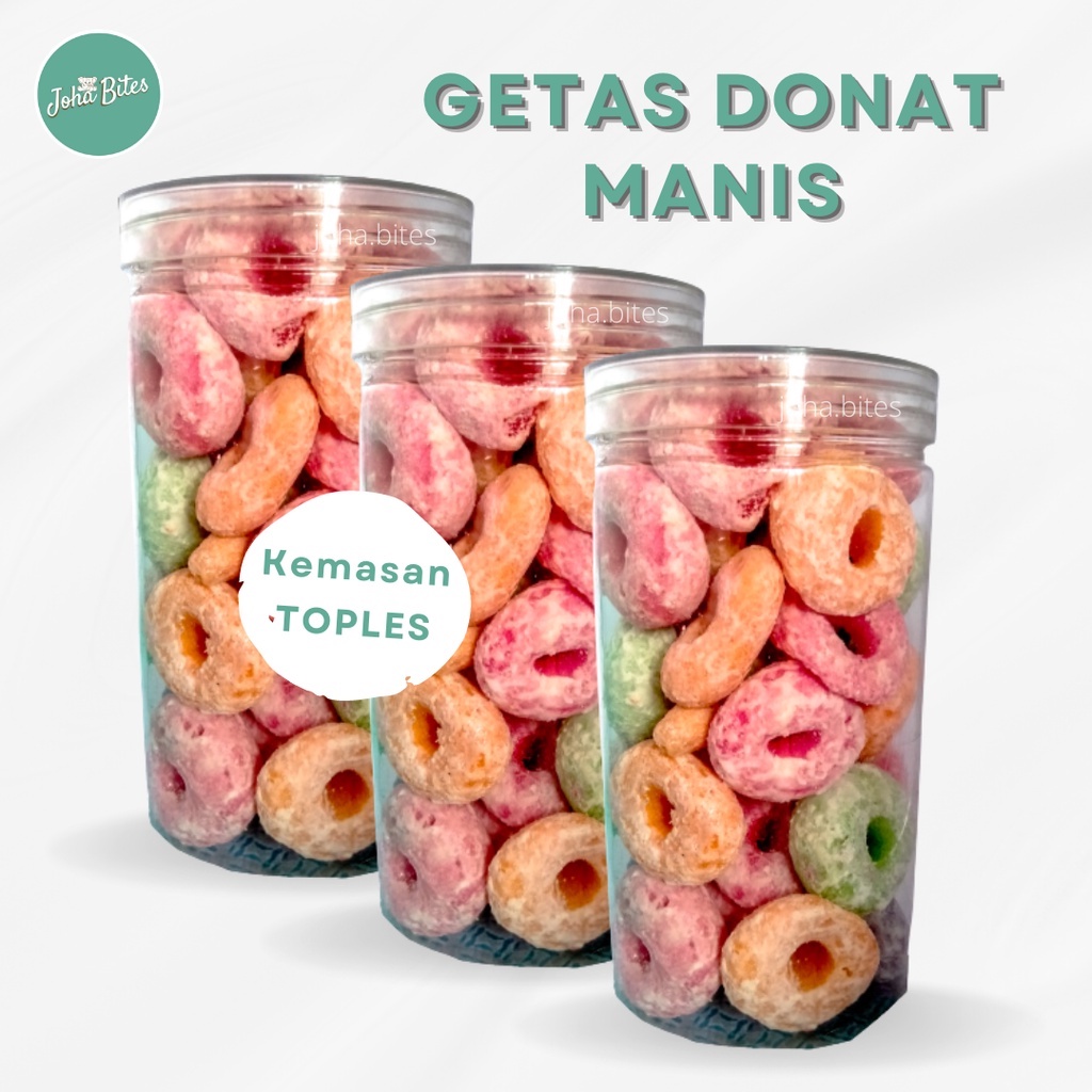 

GETAS DONAT MANIS/DONAT GETAS/DONAT PONG PREMIUM CAMILAN MANIS