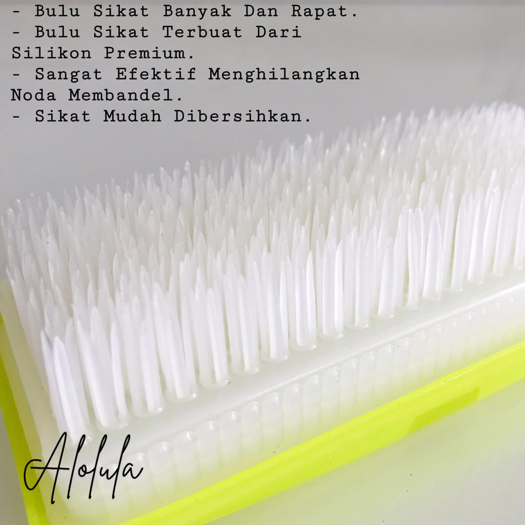 Alolula - Sikat Cuci / Sikat Cuci Baju Multifungsi / Sikat Baju Lembut / Sikat Baju Plastik / Sikat Pakaian Multifungsi / Sikat Cuci Baju Plastik / Sikat Pakaian Lembut / Sikat Toilet Silikon / Sikat Plastik / Sikat Kamar Mandi / Sikat Lantai Kamar Mandi