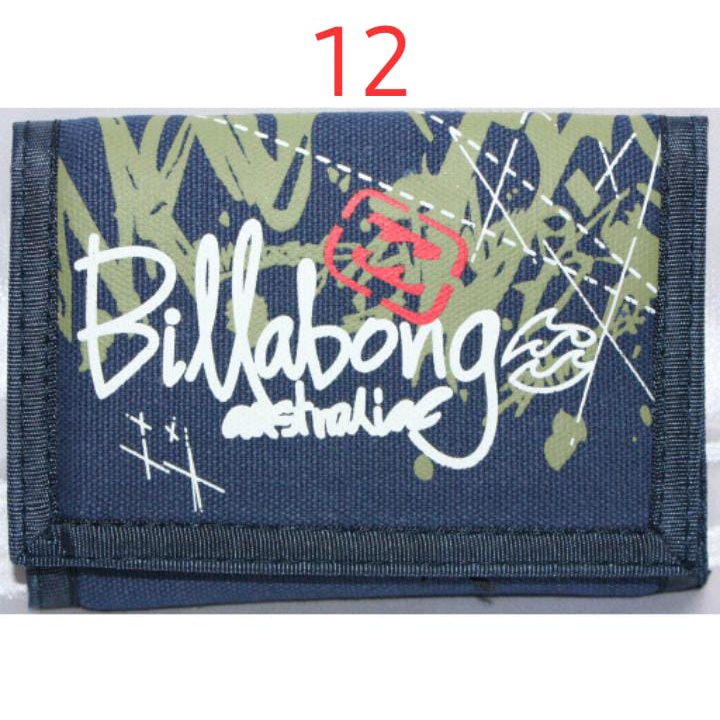 Billabong Surfer Mens Velcro Wallet / Dompet Cowok Lipat Motif Billabong-3