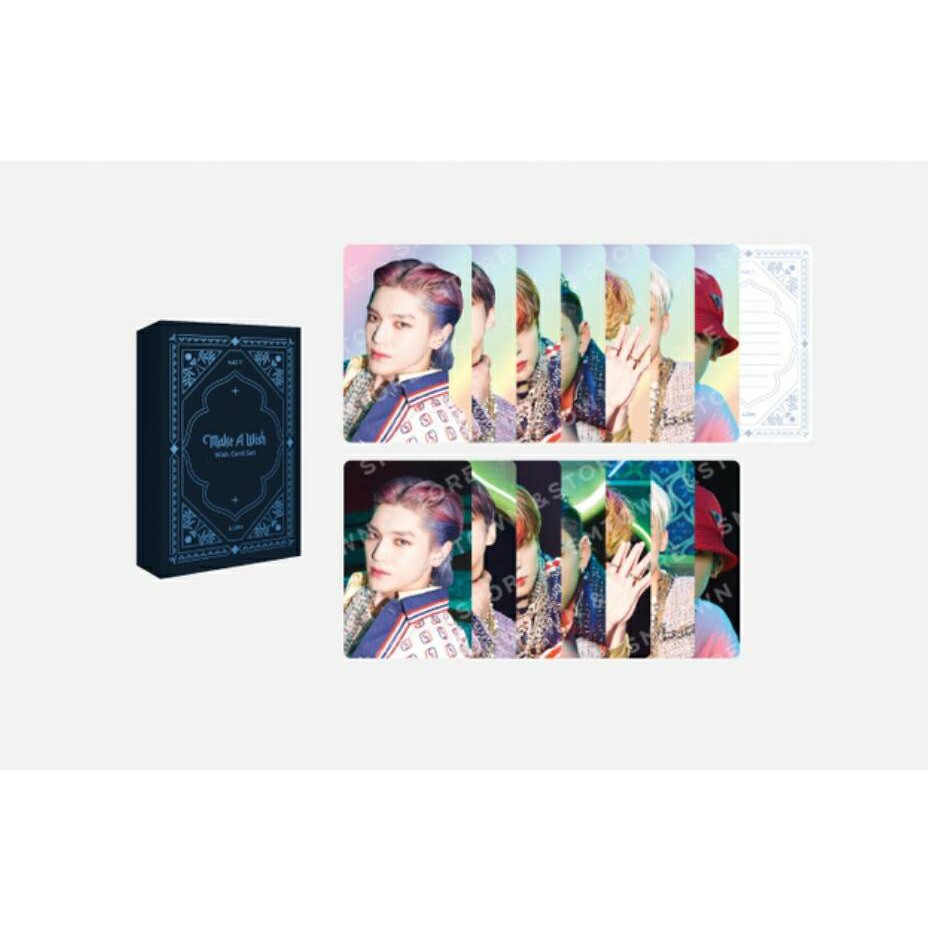 [OFFICIAL] SHARING PHOTOCARD WISH CARD MAKE A WISH | PC MAW JAEHYUN TAEYONG JAEMIN LUCAS DOYOUNG HOL