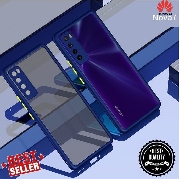 Elegant Case Huawei Nova 7 - Casing Huawei Nova 7 Case Clear Cover