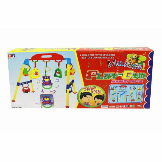 Baby Musical Play Gym (Mainan Edukasi Belajar Gerak Motorik Bayi/Kado Musik Batita/Musikal PlayGym)