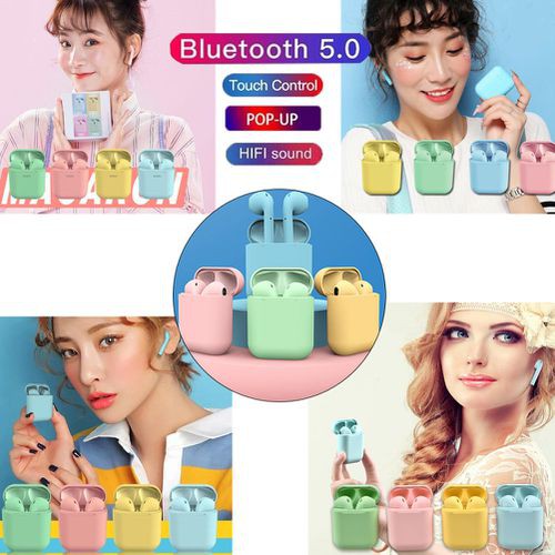 Wireless Earphone Pro GEN3 Macaron V5.0 Headset Wireless Bluetooth V5.0 Bisa ANDROID IOS GARANSI