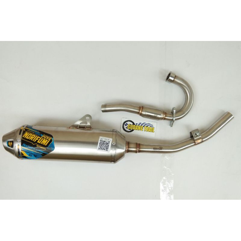 KNALPOT NORIFUMI ROCKET 4 STAINLESS CRF