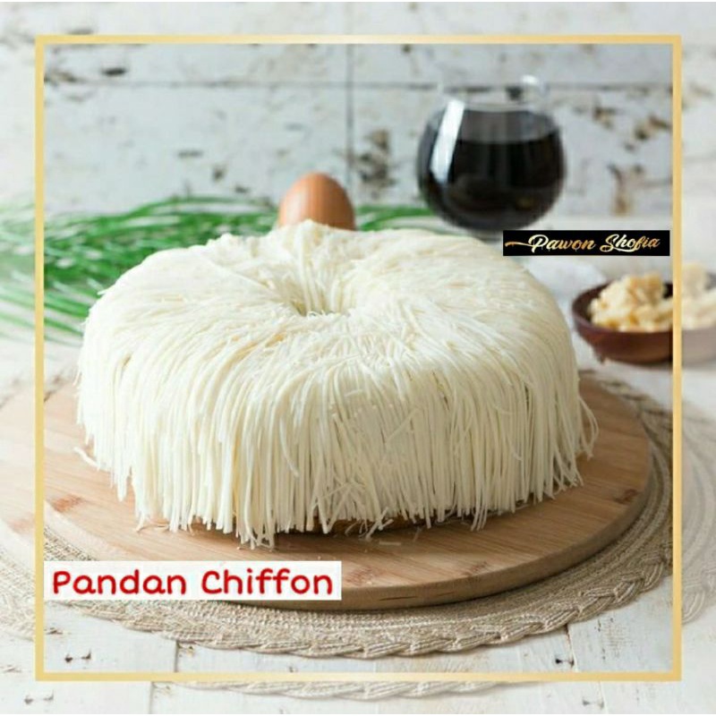 

PANDAN CHIFFON CAKE