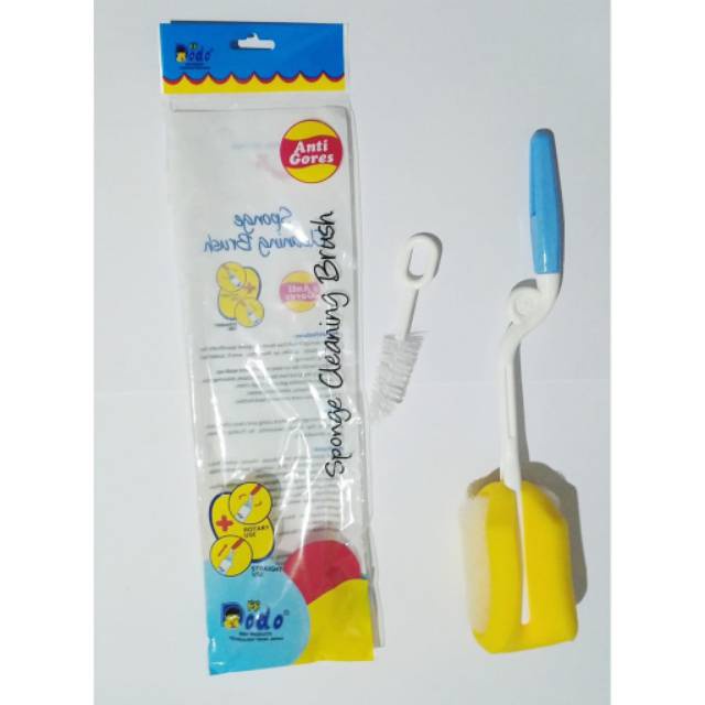 Dodo Sponge Cleaning Brush / Sikat Cuci Botol Busa
