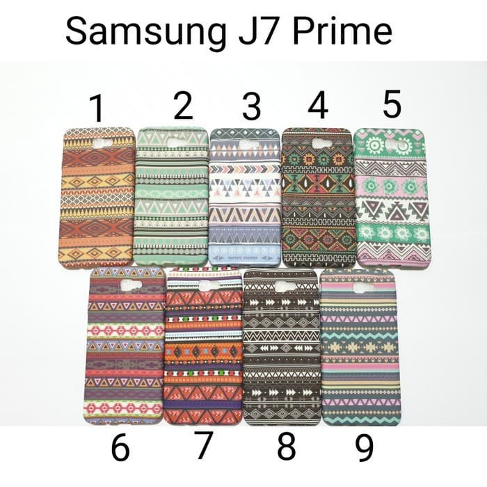 Softcase Batik For Samsung J7 Prime / Soft case Karakter Samsung