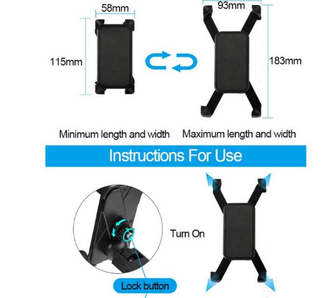 Holder motor/holder GPS