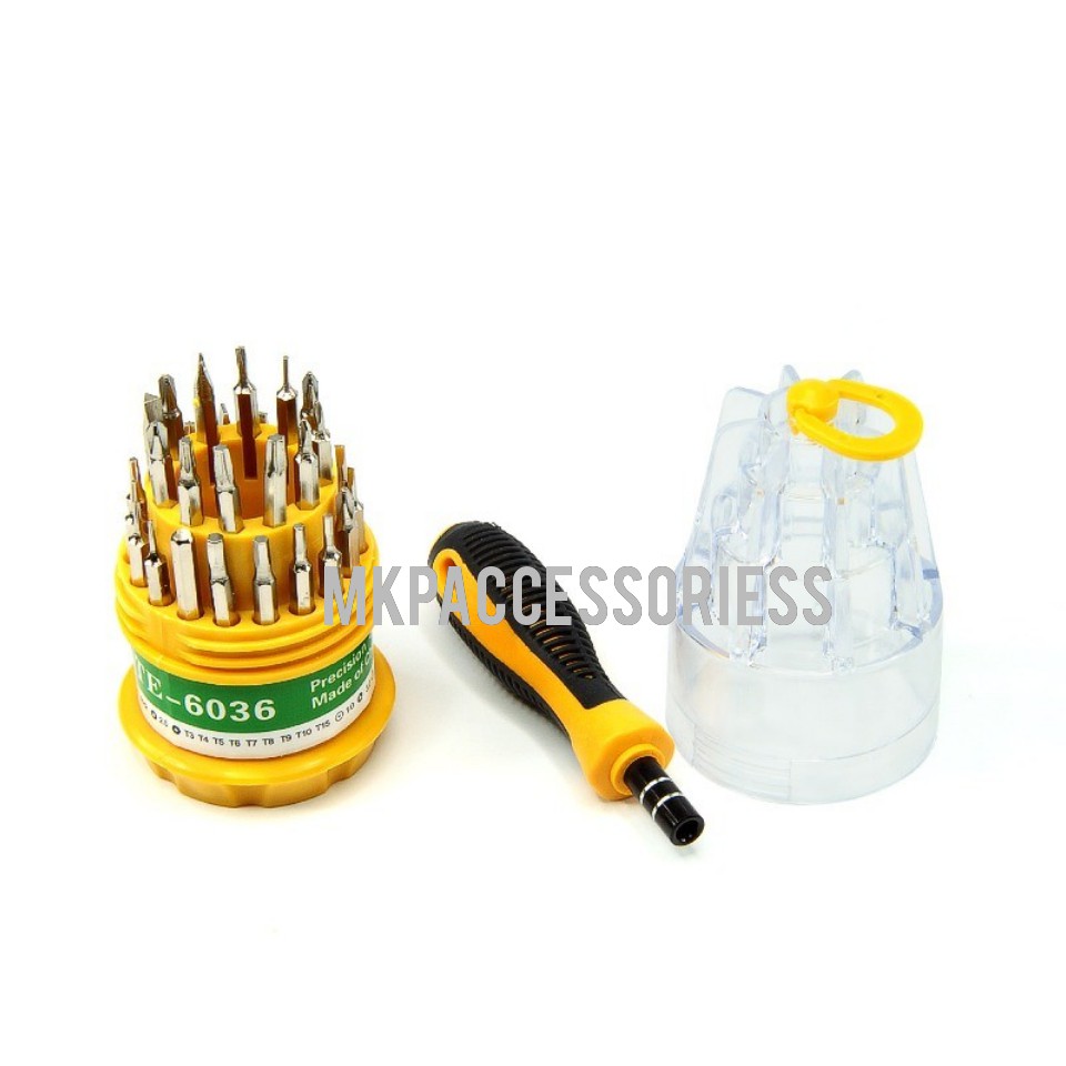 Obeng HP/ Komputeri Set 32 In 1 Multifungsi Lengkap Dengan Pinset