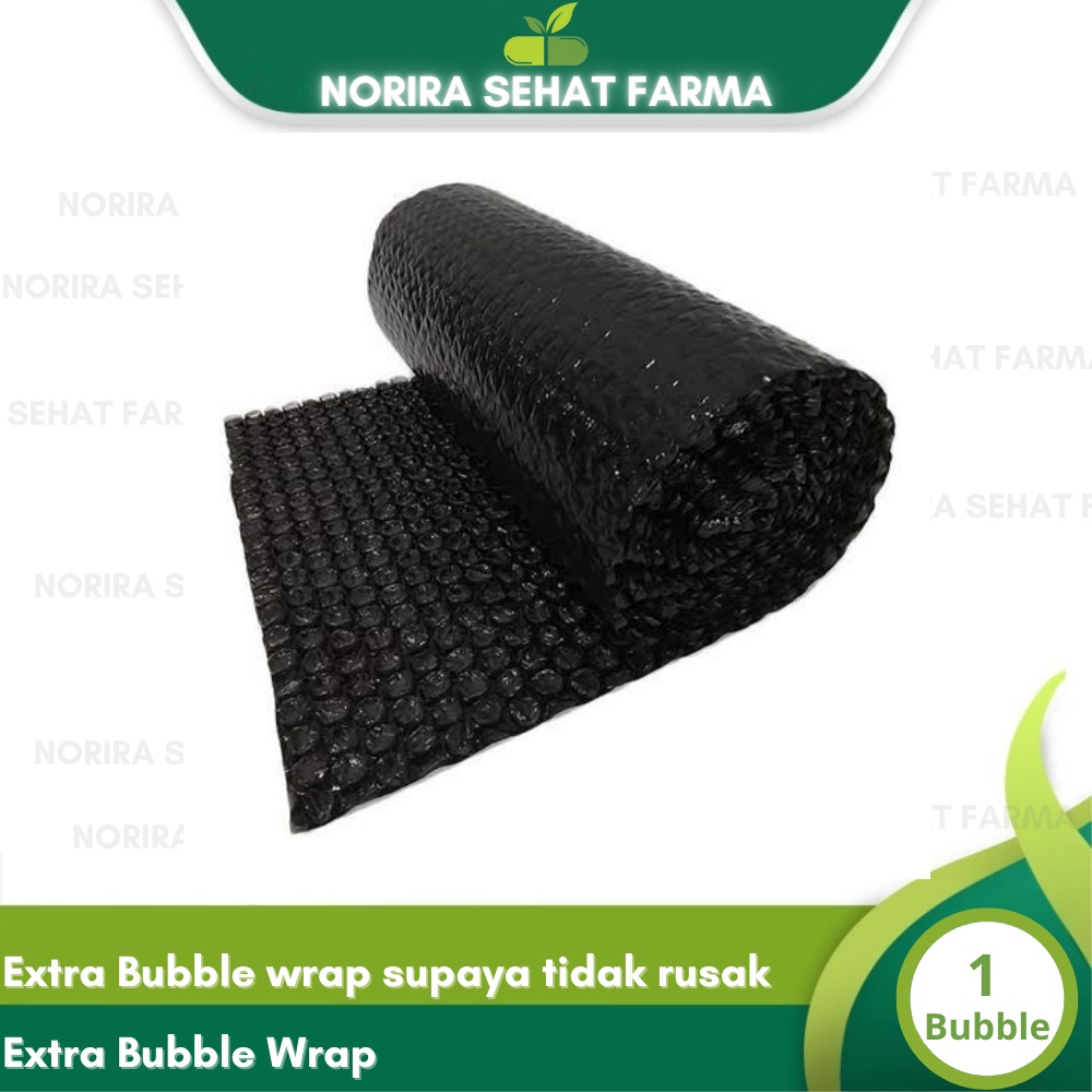 

Extra Bubble Wrap untuk keamanan packing - Hitam