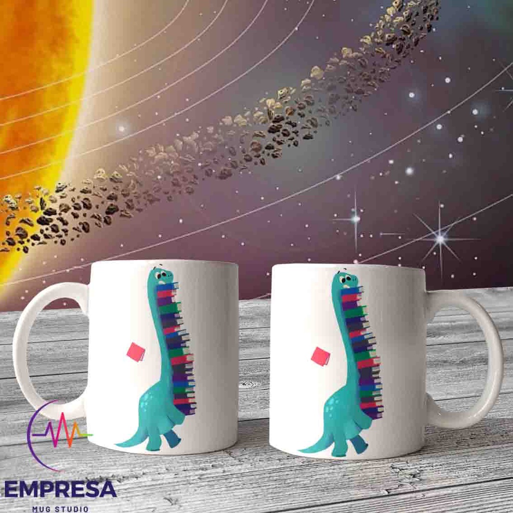 Coffee Mug Book Dinosaurs