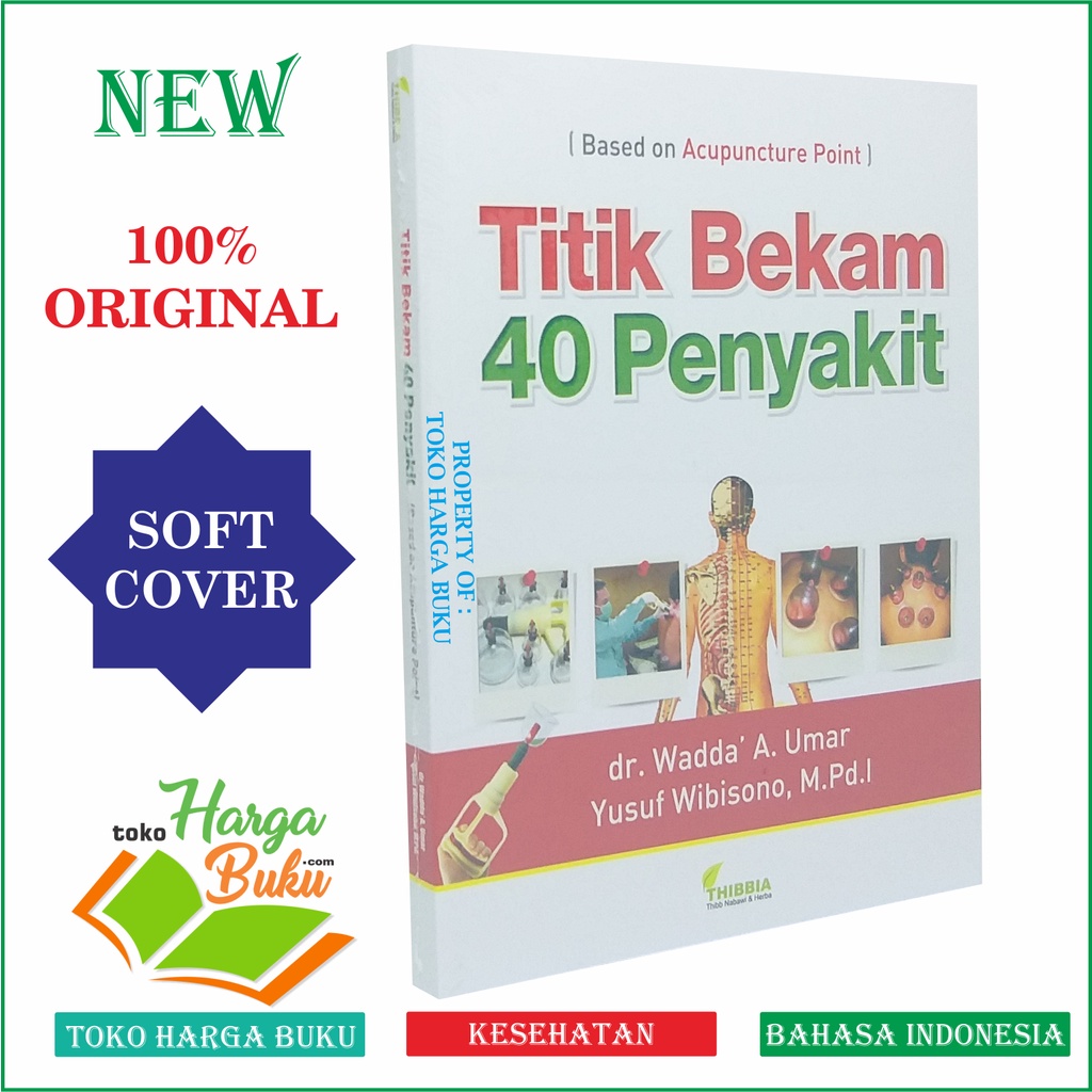 Foto Titik Bekam 40 Penyakit - Penerbit Thibbia