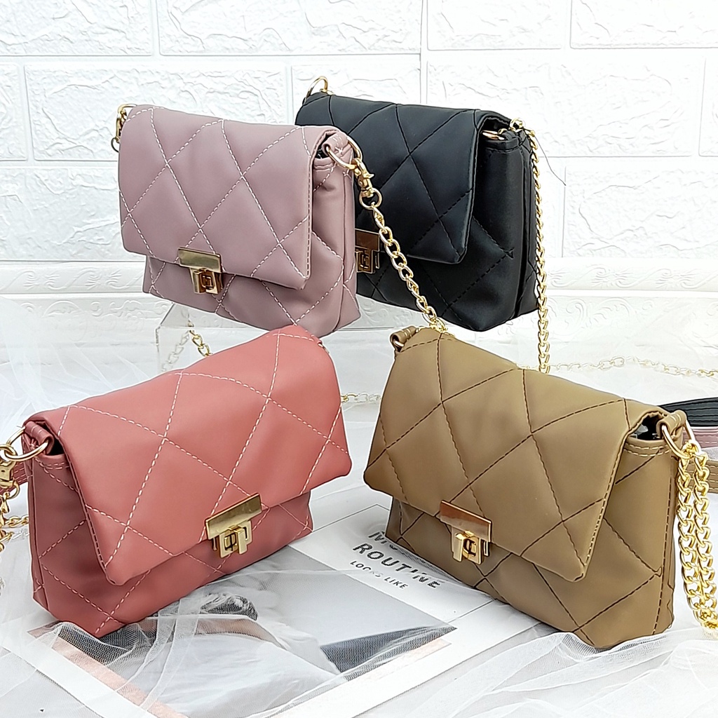 Tas Selempang Bahu Formal Wanita Forever Young Model Elegan Kekinian KT005 KT099 KT0100 KT0101