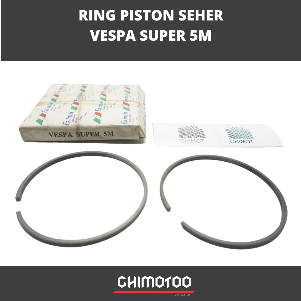 RING PISTON SEHER VESPA SUPER 5M