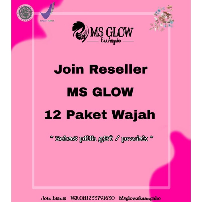JOIN RESELLER MS GLOW
