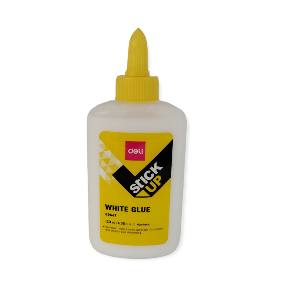 

Lem WHITE GLUE Deli 120ml (Botol)