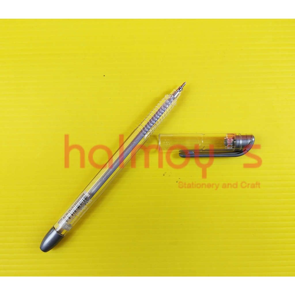

PULPEN GEL / CAIR DONG - A MY METAL 0.7 WARNA SILVER