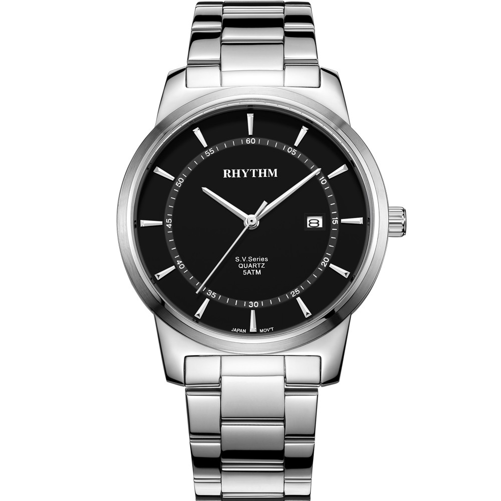 Rhythm - S.V. Series Quartz - GS1601S 02 - Jam Tangan Pria