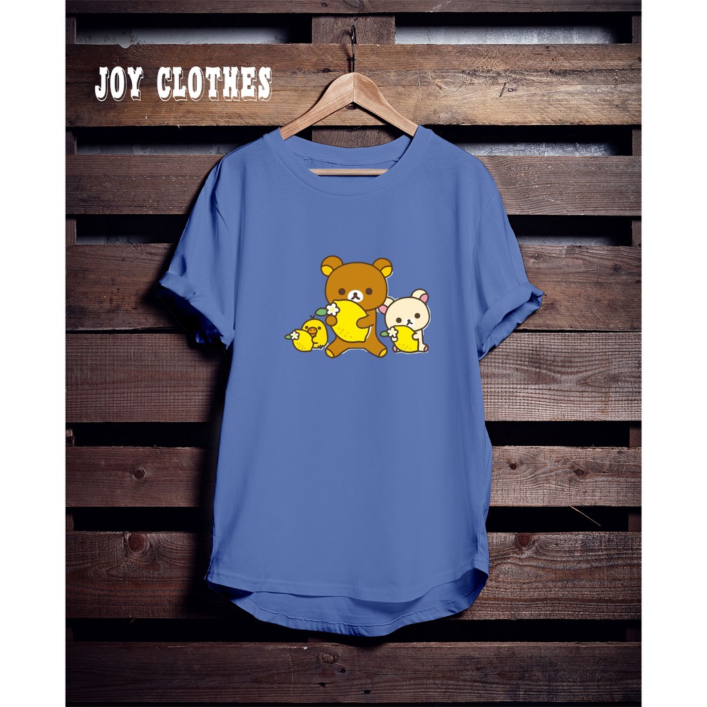 RILAKKUMA LEMON TSHIRT/ KAOS RILAKKUMA