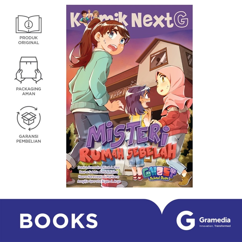 Gramedia Bali - Komik Next G Misteri Rumah Sebelah