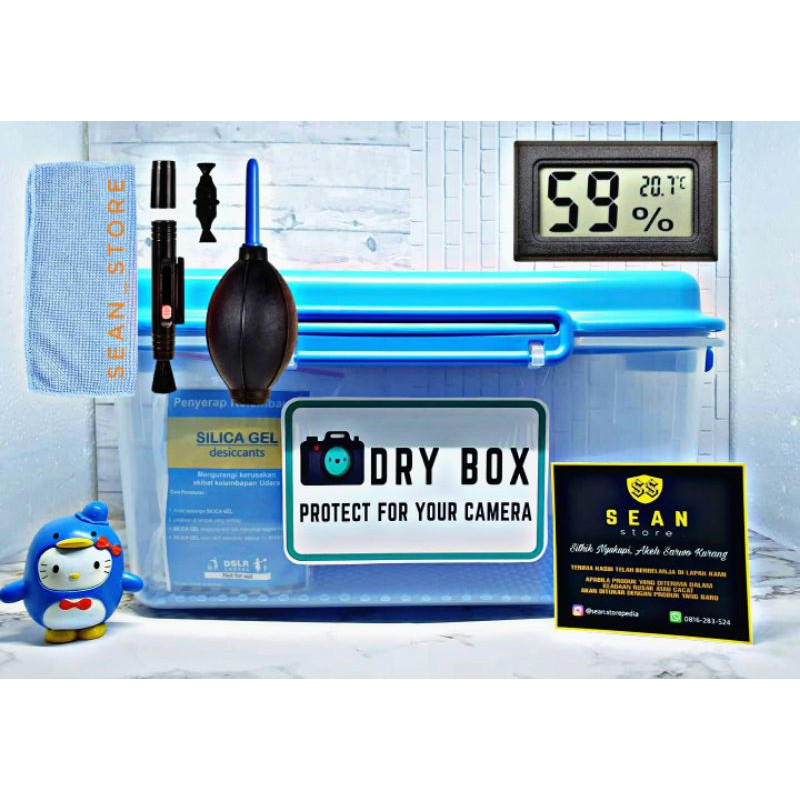 Jual DRY BOX Kamera Mirrorless / DSLR Paket Hygro&C KIT 3 in 1 (MEDIUM