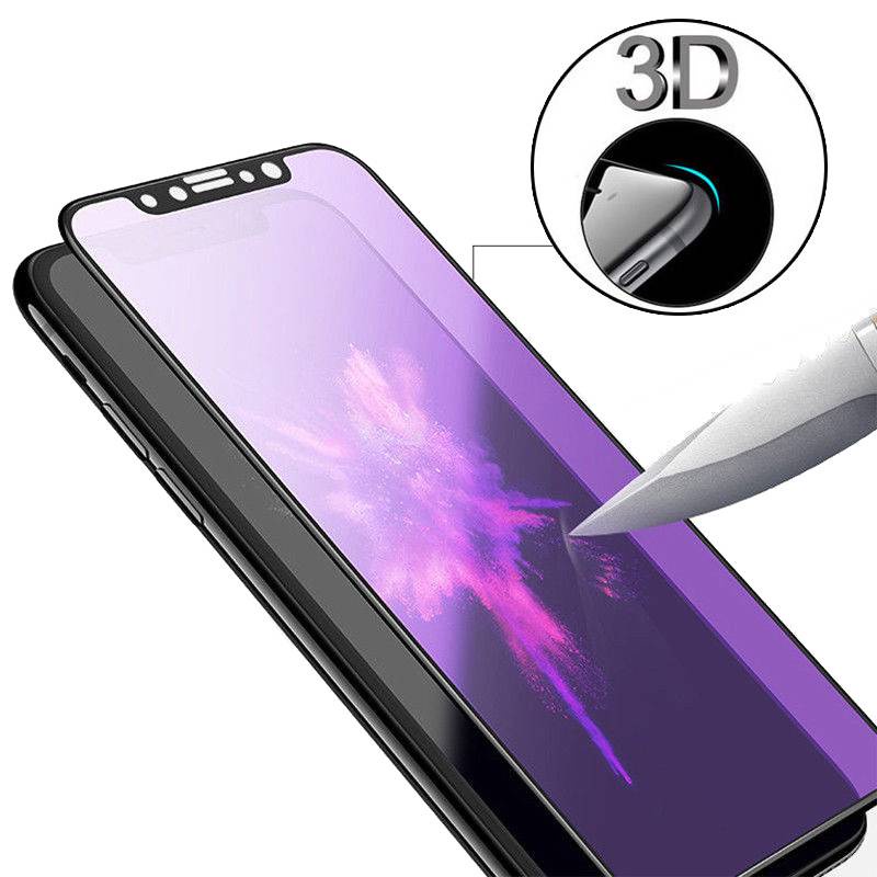 Anti Blue Ray 3D Curved 0.2mm Matte Tempered Glass  For iPhone 11 12 Pro Max Mini  7 8 Plus X XS Max XR SE 2020 Full Cover Frosted Screen Protector