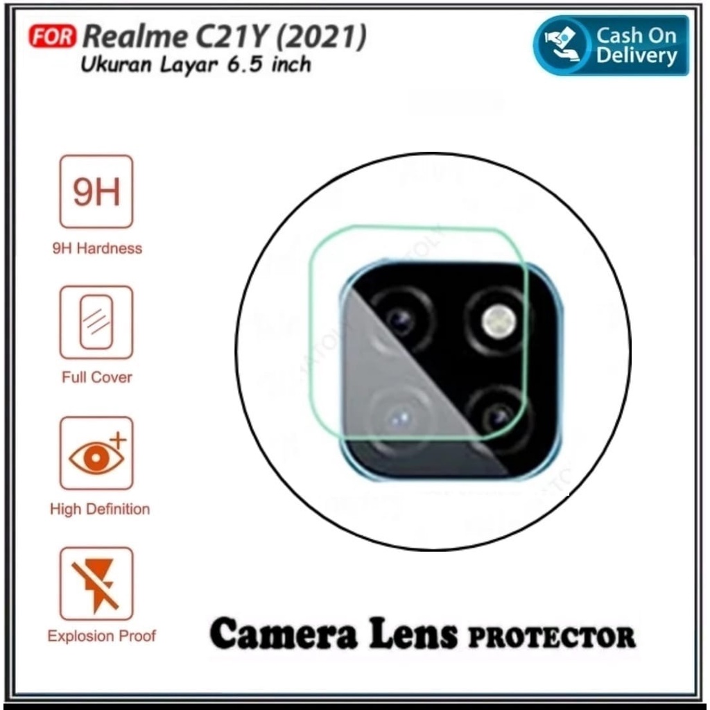 Tempered Flaxible Realme C21Y Anti Gores Camera Oppo Realme C21Y 2021