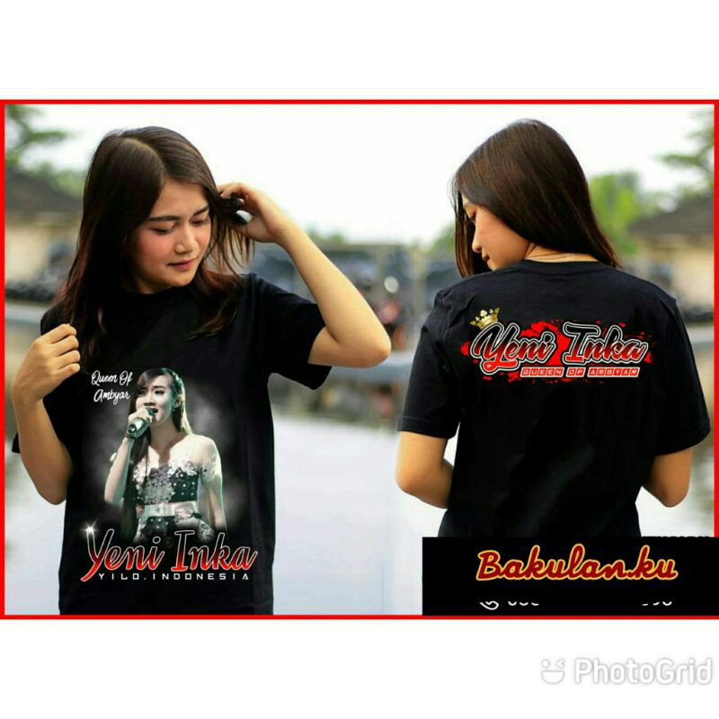 [COD] KAOS ARTIS DANGDUT YENI INKA PREMIUM