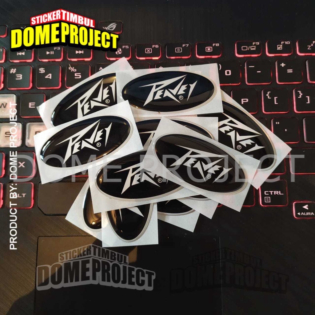 STIKER TIMBUL SOUND AUDIO SPEAKER 3D LOGO PEAVEY STICKER AESTHETIC KEREN