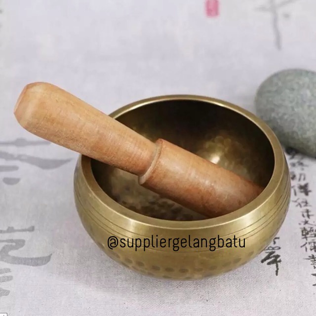 SINGING BOWL therapy stress redeem yoga ketenangan kesehatan 8cm ready