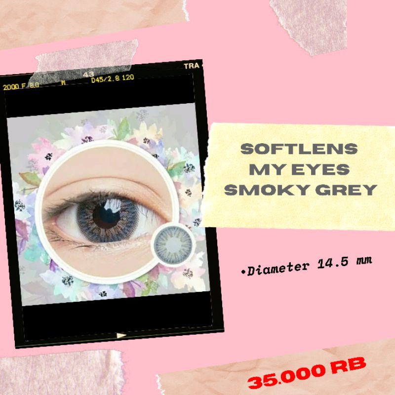 SOFTLENS MY EYES SMOKY GREY NORMAL