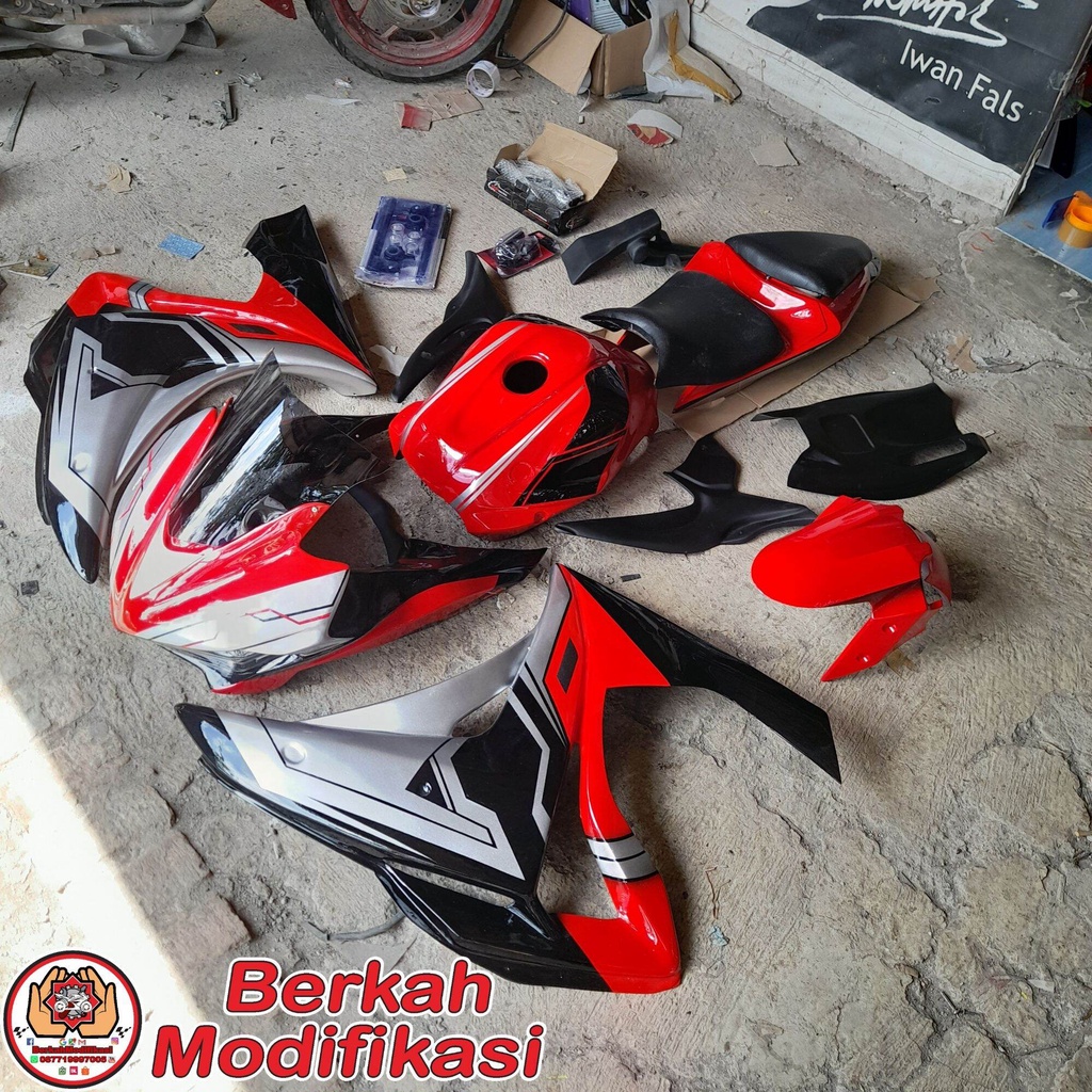 Full Sett Body Fairing Model R25 PNP Yamaha Vixion OLD NVA / NVL dan Vixion R