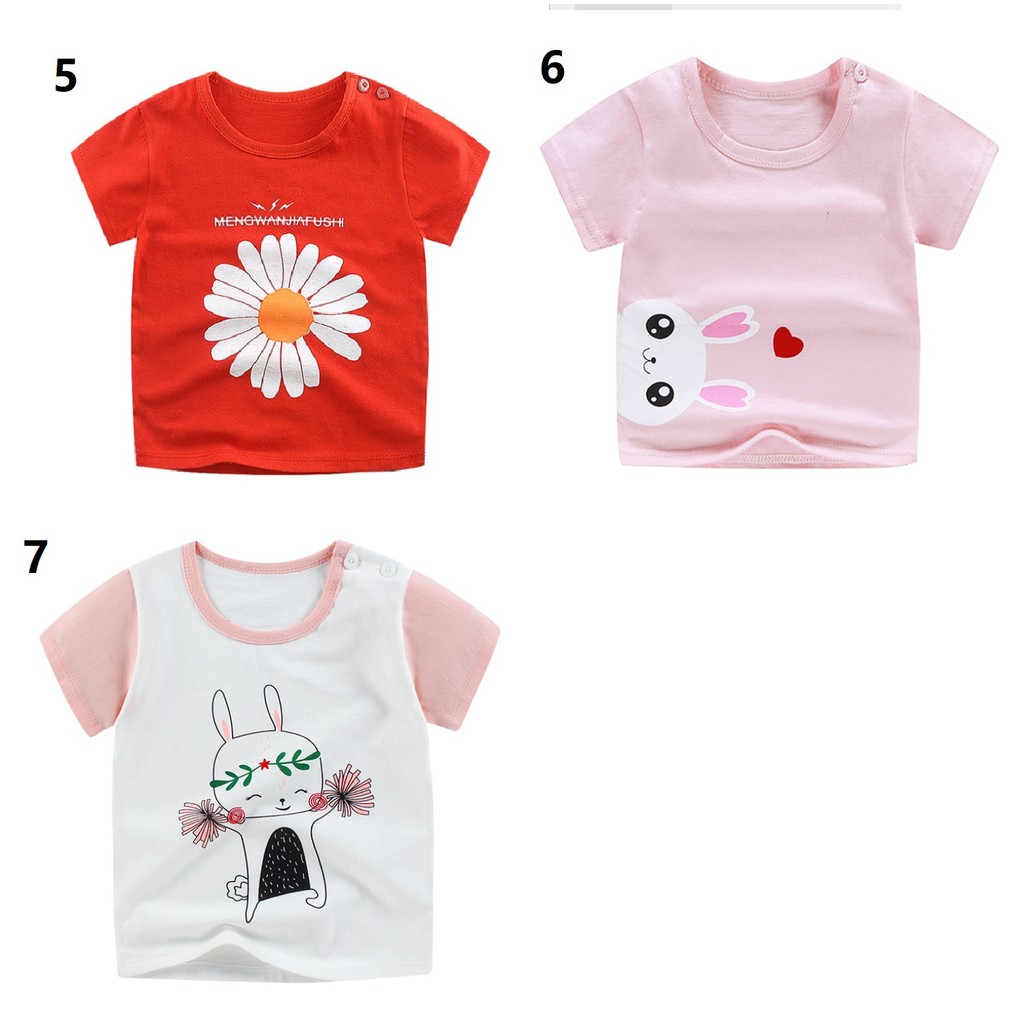 T shirt anak dan bayi import laki laki dan perempuan