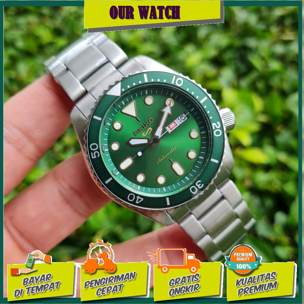 JAM TANGAN PRIA SEIKO 5 SPORT HULK SRPD61K1 ORIGINAL