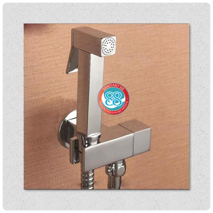 Jet Shower Stop Kran + Bracket Untuk Jet Shower