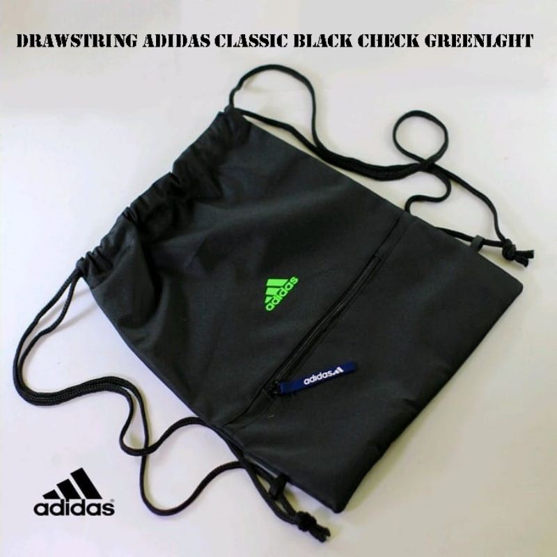 TAS SERUT ADIDAS CLASSIC - TAS STRING BAG - TAS KARUNG - DRASTRING BAG kuliah olahraga futsal