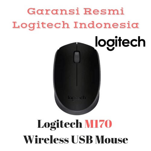 Mouse Logitech M170 Mouse Wireless M 170 Original