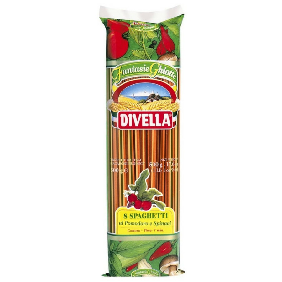 

DIVELLA SPAGHETTI Pomodoro spinach 500 gr