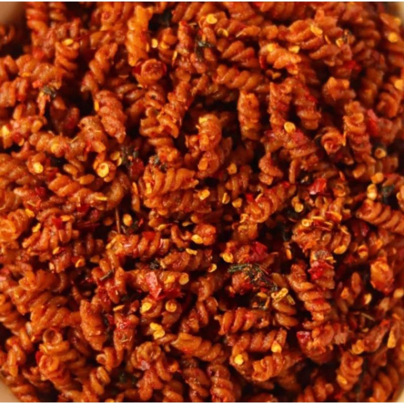 

Makaroni Spiral Pedas Daun Jeruk 1 kg