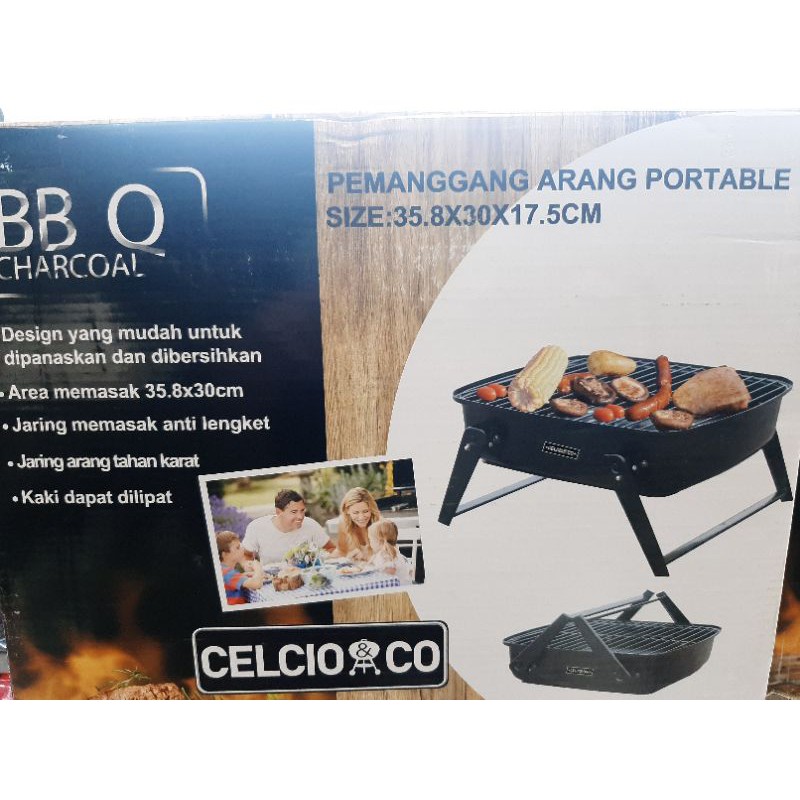 bbq grill alat bakar pemanggang celcio &amp; co