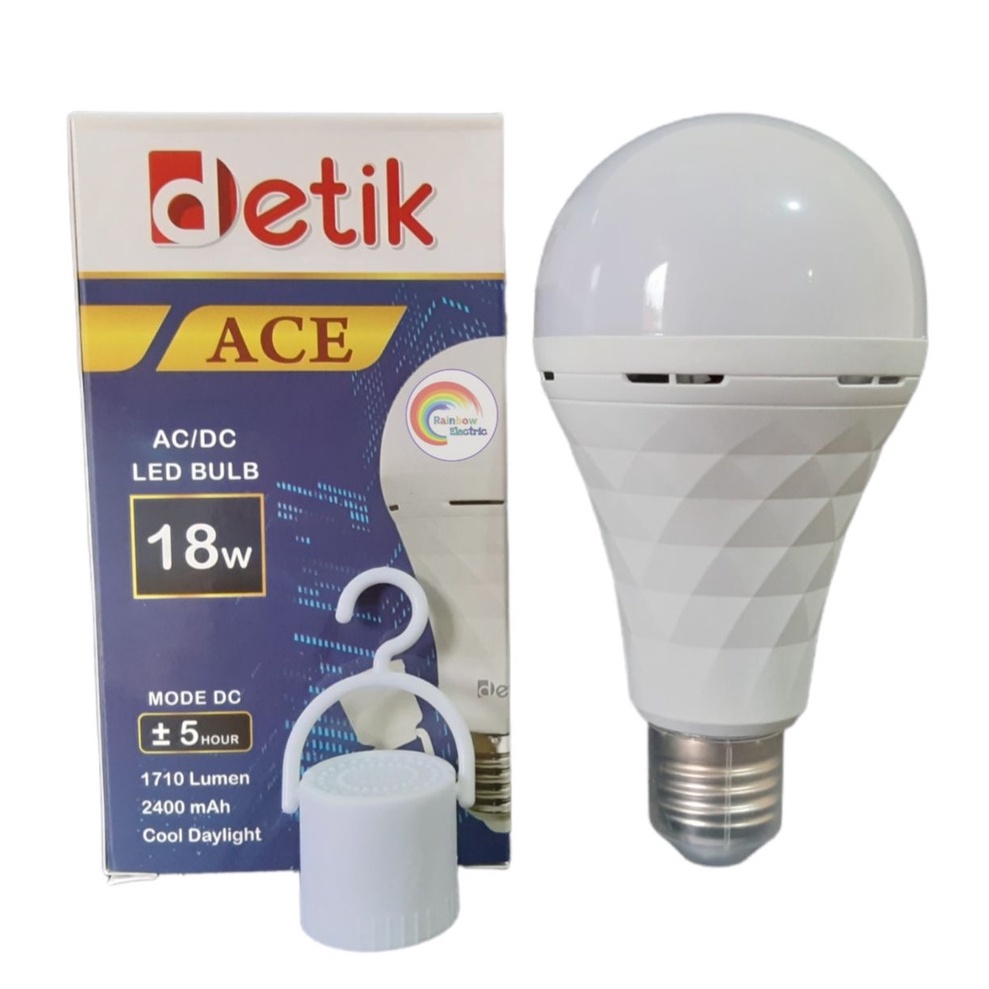 DETIK ACE Lampu LED Emergency AC/DC 18 Watt