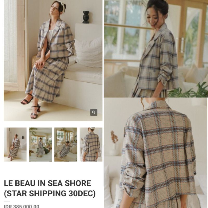 New with tag - maven le beau in sea shore blazer