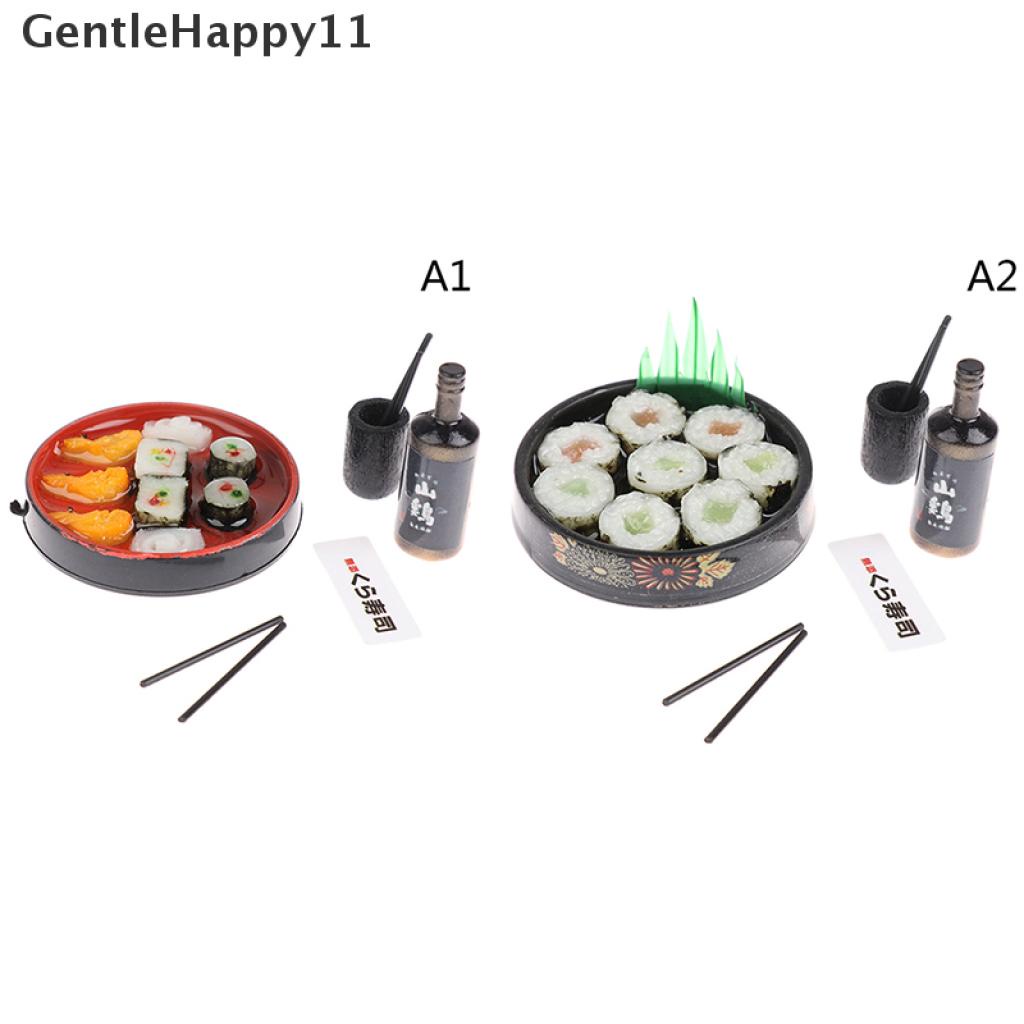 Gentlehappy Dollhouse Miniatur Janpanese Sushi Rice Untuk Dekorasi Rumah Boneka Pretend food