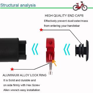 Meroca Sarung  Stang  Sepeda  MTB  Bahan Silikon Super Ringan 