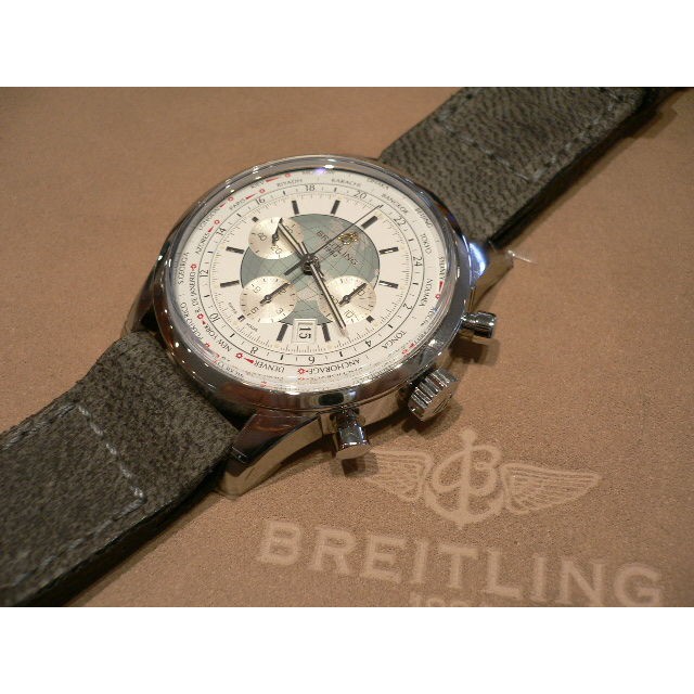 Jual Tali Jam Size 22mm Gunny Strap Serie Le Cuir Noir Untuk Jam Breitling GMT, Navitimer Cosmonaute