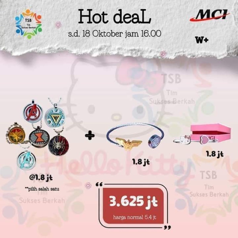 paket promo MCI original