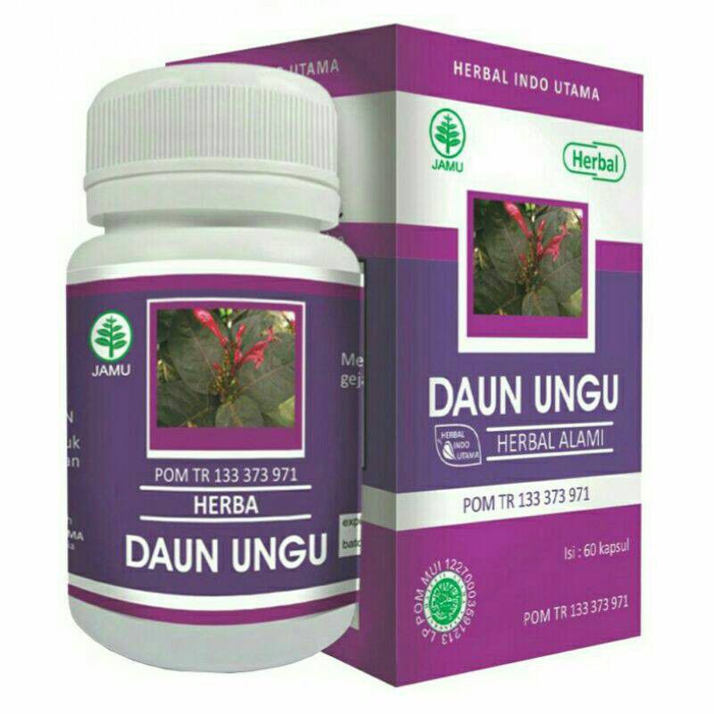 Kapsul Daun Ungu