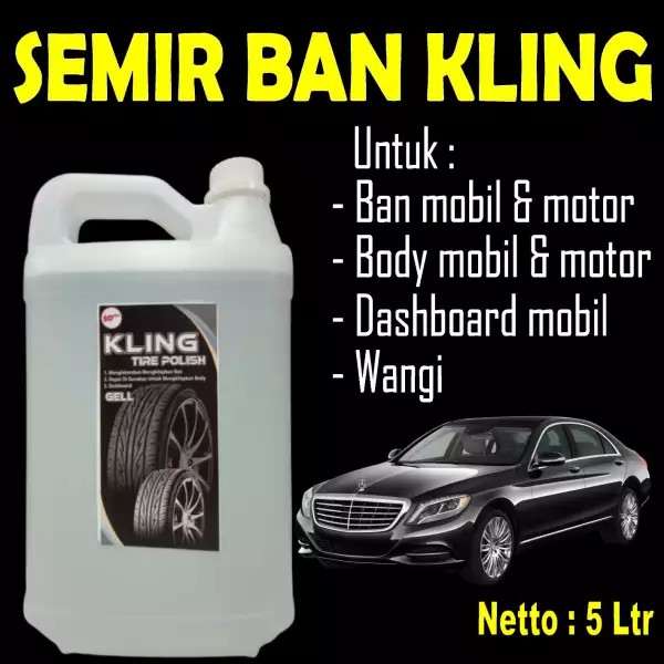 [COD] MURAH... SEMIR BAN KLING 5 LITER